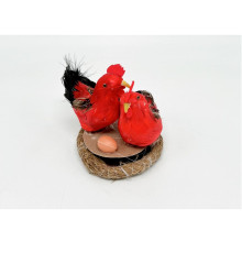 Decoratiune de Pasti Cocos+gaina in cuib (cu sunet) ML1-22