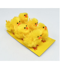 Decoratiune de Pasti puisori, 6cm, 15buc/set. ML1-6