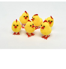 Decoratiune de Pasti puisori, 5cm, 6шт/уп. ML1-34