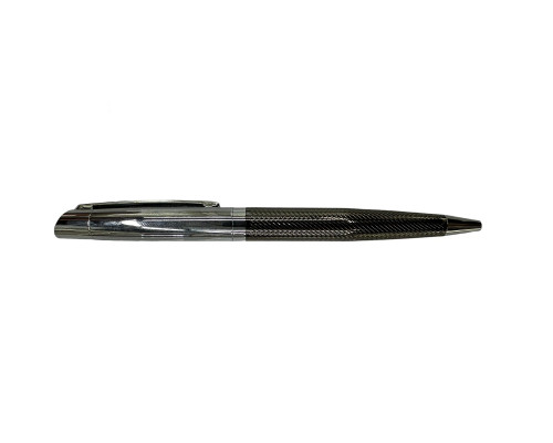 21082 Ручка шариковая, поворотная, корпус серебристый метал, 0,7мм синяя, WG-2011 (10/500)