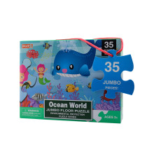 68597 Joc - puzzle JUMBO 35piese "Ocean World" PE603 3+ (480)