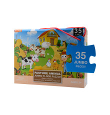 Joc - puzzle JUMBO 35piese "PASTURE" PE907 3+ (480)