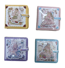 93718 Carnet p/u copii 9*9cm "Romance Day" 80foi, eco piele, cu magnet S7-1 (12/288)