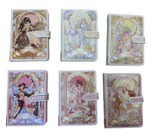 93719 Carnet p/u copii B6 "CONSTELLATION" 80foi, eco piele, cu magnet S7-2 (96)