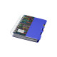 Carnet А6 plastic cu spirala 200foi, cu 3 separatoare A6-821 (120)