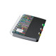 Carnet А6 plastic cu spirala 200foi, cu 3 separatoare A6-821 (120)