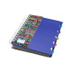 Carnet А5 plastic cu spirala 200foi, cu 5 separatoare A5-821 (72)