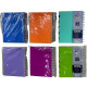 Carnet А5 plastic cu spirala 200foi, cu 5 separatoare A5-821 (72)