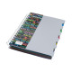 Carnet B5 plastic cu spirala 200foi, cu 5 separatoare B5-821 (48