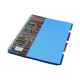 Carnet А4 plastic cu spirala 100foi, cu 4 separatoare A4-821 (72)