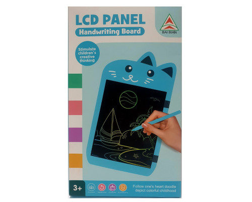 Доска детская 8,5' LCD, " Cute animals" ассорти, 29x17cm. 90081, (120)