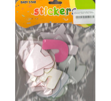 Наклейка для творчества, из фоамирана "Буквы"