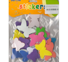 Autocolante pentru creatie, din foamiran "Fluturi"