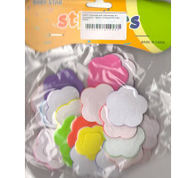 Autocolante pentru creatie, din foamiran "Flori" asort