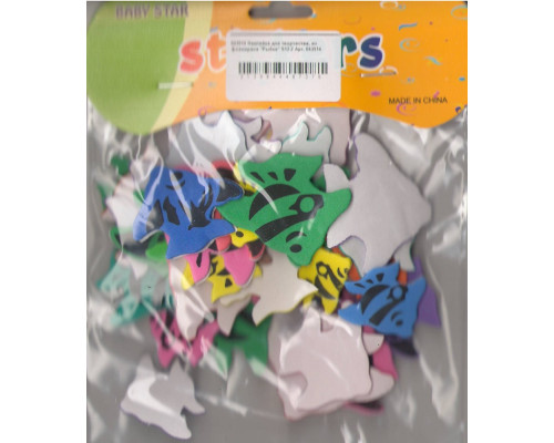 Наклейка для творчества, из фоамирана "Рыбки"