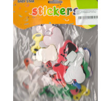 Autocolante pentru creatie, din foamiran "Ursulet"