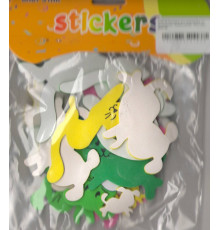 Autocolante pentru creatie, din foamiran "Pisici, ciini"