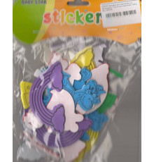 Наклейка для творчества, из фоамирана "Сказочные персонажи"