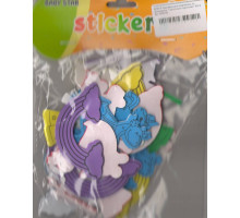 Наклейка для творчества, из фоамирана "Сказочные персонажи"