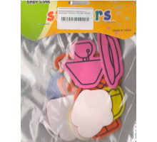 Autocolante pentru creatie, din foamiran "Obiecte" S12-2