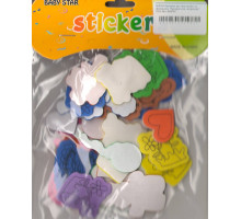 Наклейка для творчества, из фоамирана "Праздничное настроение"