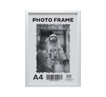 Фоторамка A4 ст. белая, 15мм F1503-01 CM*6027