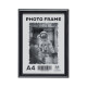 Фоторамка A4 ст. черная, 20мм F2002-4 CM*6096