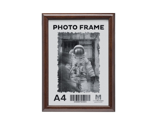 Фоторамка A4 ст. коричневая, 20мм F2002-3 CM*6126