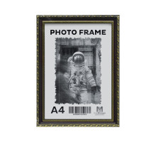 023671 Rama foto A4 st. negru cu ornament auriu, 24mm F2409-1 CM*6171