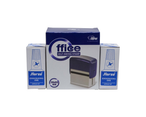 Stampila Printer 50, 30x69mm. FO60411+Cerneala p/u stampila 2buc.