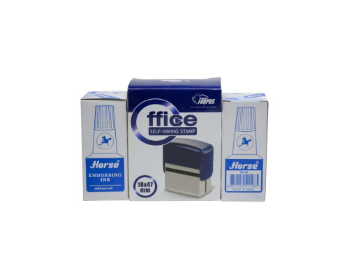 Печать автоматическая Printer 40,18x47мм. FO60412+Краска штемпельная 2шт.