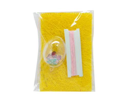 52318 Set pentru creatie copii cu sisal "Ou de paste mic"