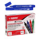 Marker permanent, 2,5-4,5mm, albastru 223-06N, NORMA (12/300/1200)