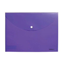 81406 Папка-конверт A4, РР 180мкн, Charming фиолетовая, 5127 SCHOLZ (12/120)