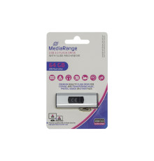 Флэшка 64Gb, USB3.0, MediaRange MR917 (25)