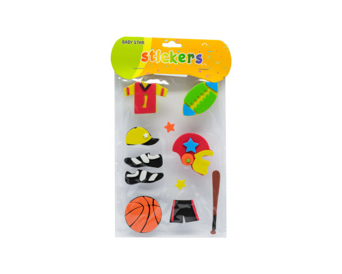 Autocolante pentru creatie, din foamiran "Sport" Autocolante pentru creatie, din foamiran "Sport"