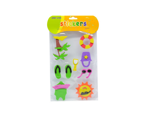 Наклейка для творчества, из фоамирана "Пляж" Наклейка для творчества, из фоамирана "Пляж"