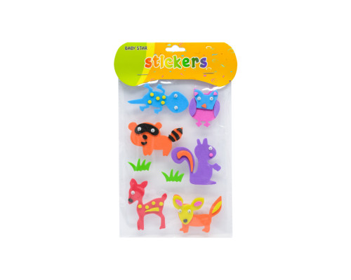 Наклейка для творчества, из фоамирана "Животные"