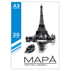 Мapa A3 de desen, 20 foi, 110g/m2 CM12 (25)