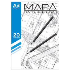 Папка A3 для черчения, 20 л., 180г/м2 CM13 (25)