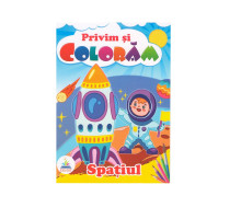 Privim si coloram SPATIUL. N*2404