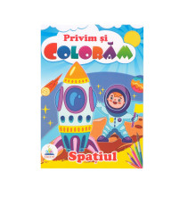 Privim si coloram SPATIUL. N*2404