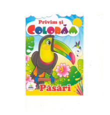 Privim si coloram PASARI. N*2374