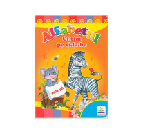 Carte cartonata.Citim pe silabe "Alfabetul" N*2749