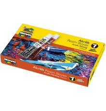 Set vopsea acrilică 7 culori, 7 ml NC-288 (36/144)