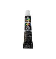Vopsea ulei negru, 7 ml. tub aluminium NC-132 (40)