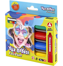 Creion Face Paint 4 culori NC-211 (12/144)