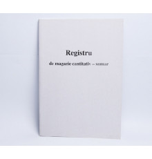 Registrul de magazie cantitativ-sumar 96 foi