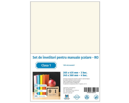 Set de invelitori pt clasa 1 mold. 100mic CM*6676 (25) Set de invelitori pt clasa 1 mold. 100mic CM*6676 (25)