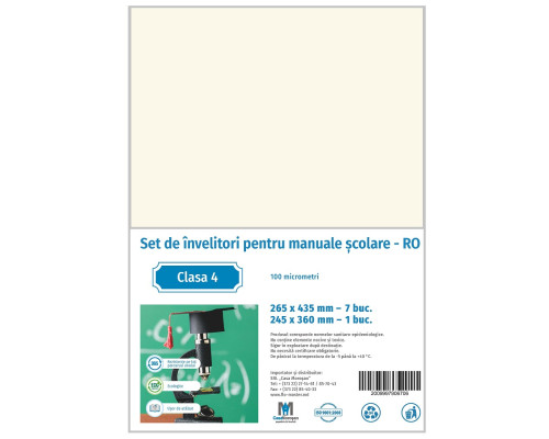 Set de invelitori pt clasa 4 mold. 100mic CM*6706 (25) Set de invelitori pt clasa 4 mold. 100mic CM*6706 (25)